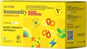 Immunität Boost Latte mit Moringa & Giloy, Kurkuma, 100% natürliche Inhaltsstoffe, Kann verbessert Verdauung, Glutenfreie On-The-Go Sachets (30 Count)