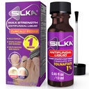 SILKA Max Strength Antifungal Liquid for Toenail Health with Brush Applicator, Ergebnisse in 1 Woche, Nagelpilzbehandlung für beschädigte Zehennägel, Fußbehandlung des Athleten, Tolnaftate 1% 0.45 Fl Oz