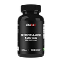 Benfotiamin 600mg – 180 vegetarische Kapseln – fettlösliche Vitamin B1 Ergänzung
