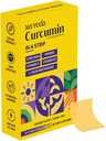 Kurkuminische Curcumin Strips aus Kurkuma-Rootextrakt, Piperin, Vitamin C, Vitamin K2, Non GMO, Sugar Free, May Support Liver - 30 Oral Strips (Orange)