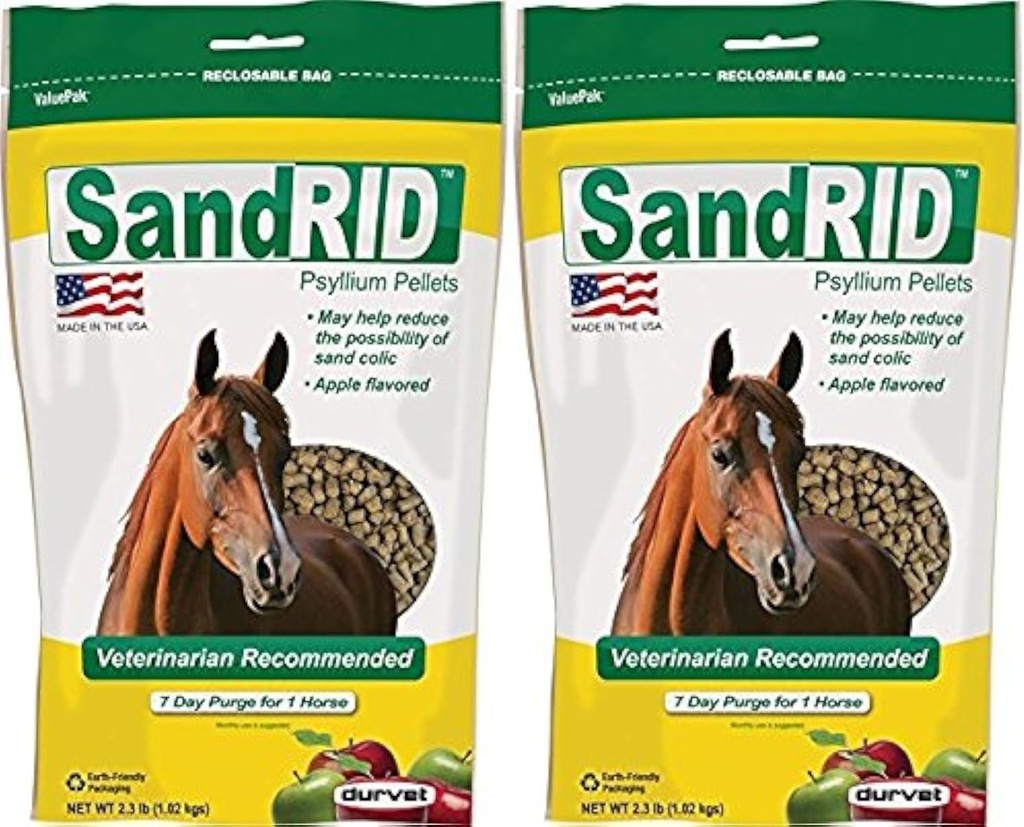 Sandride Psyllium Pellets Value Pack pour Équin