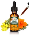 Herb Pharm Kids Cough Crusader – Zertifizierte Bio-Alkoholfreie Kräuterflüssigkeit Formel für Kinder, Immun &amp; Throat Comfort Support, 1 fl oz