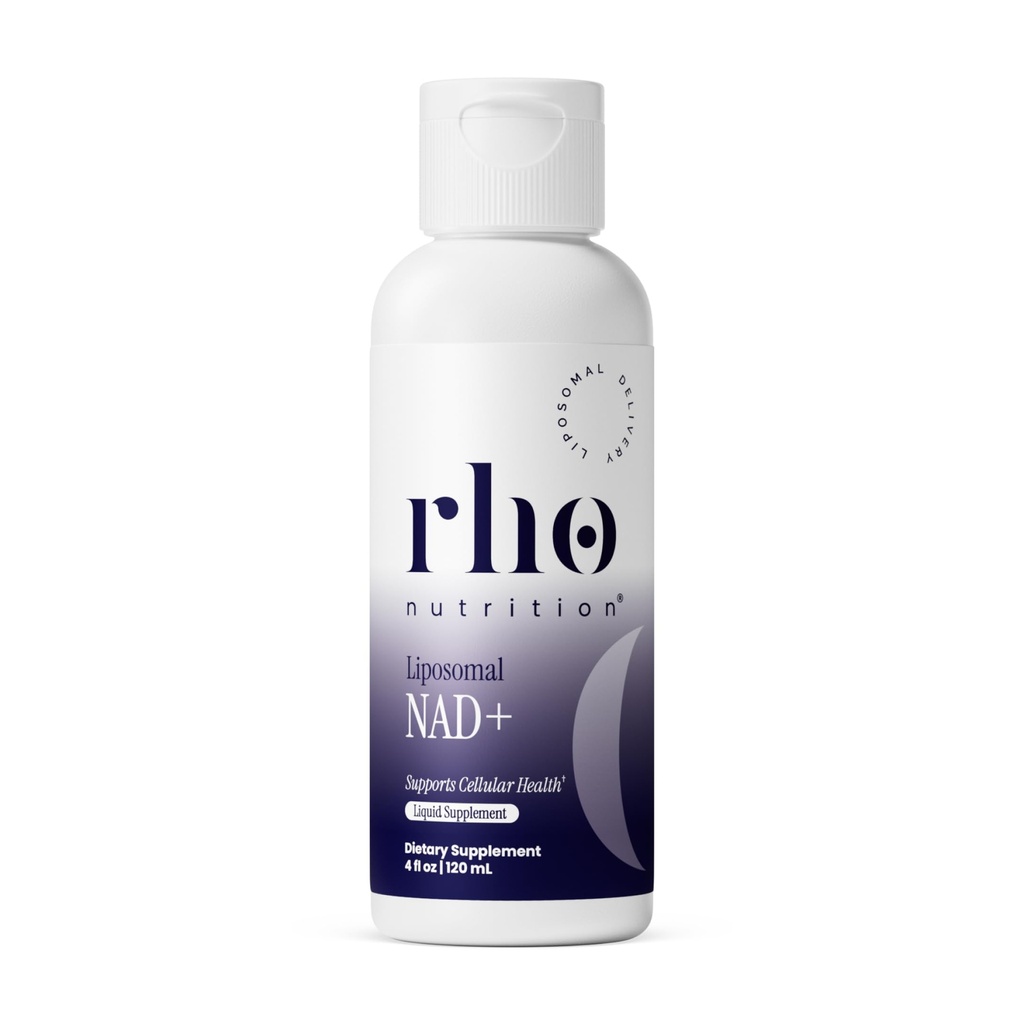 Rho Nutrition Liposomique NAD+ – Supplément liquide conçu pour soutenir l'absorption – Forme active de NAD+ Aide à soutenir la santé cellulaire normale, le vieillissement en santé, le métabolisme de l'énergie et la vitalité globale