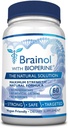 Fungavir Brainol - Supplément de soutien du cerveau ciblé - Vitamines B, Magnésium, acides aminés, millepertuis, Phosphatidylsérine, Ginkgo Biloba - Végétaux amis - 60 capsules - 1 mois d'approvisionnement