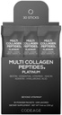 Codeage Multi Collagen und Biotin 10.000 mcg + Vitamin C, B6 & D3, Keratin, Hyaluronsäure, Niacin, 18 Aminosäuren - Stick Packs Supplement - 5 Arten Collagen Protein – 30 Pulver-Packets