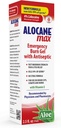 Alocane Max Emergency Burn Gel, 4% Lidocaine Hydrochlorid, Antiseptic Kills 99% von Germs, maximale Stärke Schmerz und Itch Relief, für Sunburns, Erste Hilfe Burn Gel mit Aloe Vera– 2,5 fl oz
