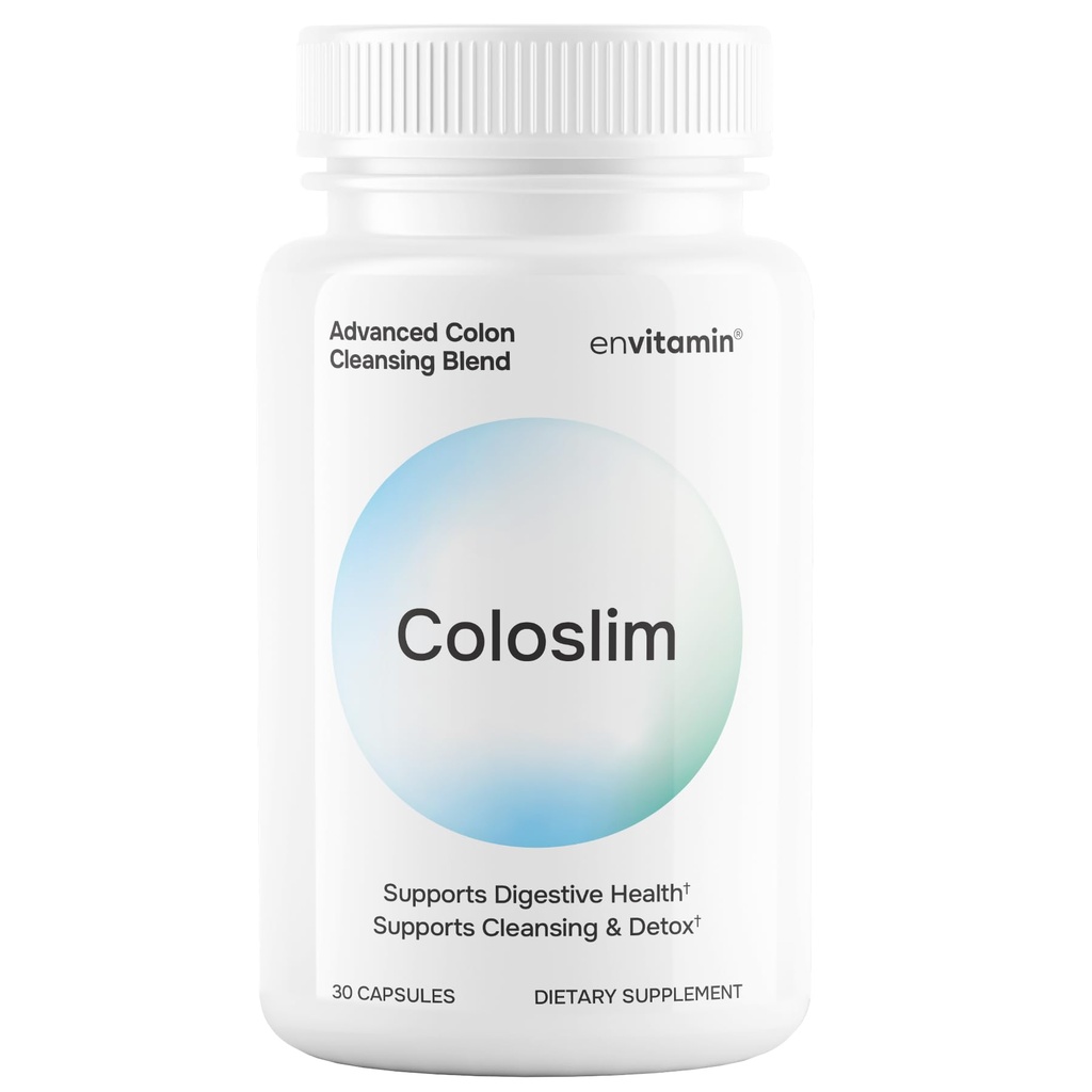 Coloslim - Nettoyage doux du colon pour la santé digestive & Gut Flora