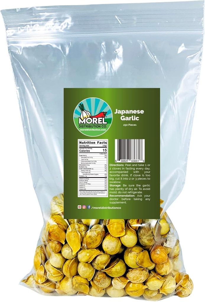 Japanische Knoblauch / / / AJO Japones (100% Natürlich!!) Wählen Sie Ihren Zähler pro Tasche: (30-60-130-150-250-400)