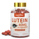 Lutein und Zeaxanthin Ergänzung Softgels: Augen Vitamine und Nahrungsergänzungsmittel mit Vitaminen C, E, Omega 3, Lutein & Zeaxanthin für die Verbesserung der Vision und der Linderung von Augenmüdigkeit