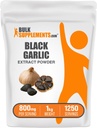 BulkSupplements.com Schwarz Knoblauch-Extrakt Pulver - Aged Knoblauch-Extrakt, Kräuterergänzung - Vegan & Glutenfrei, 800mg pro Servierung, 1kg (2.2 lbs) (Pack von 1)