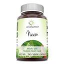 Erstaunlich Indien Neem (Made with Natural Neem Leaf) 500 mg Veggie Kapseln Ergänzung | Non-GMO | Gluten Free | Made in USA | Geeignet für Vegetarier (240)