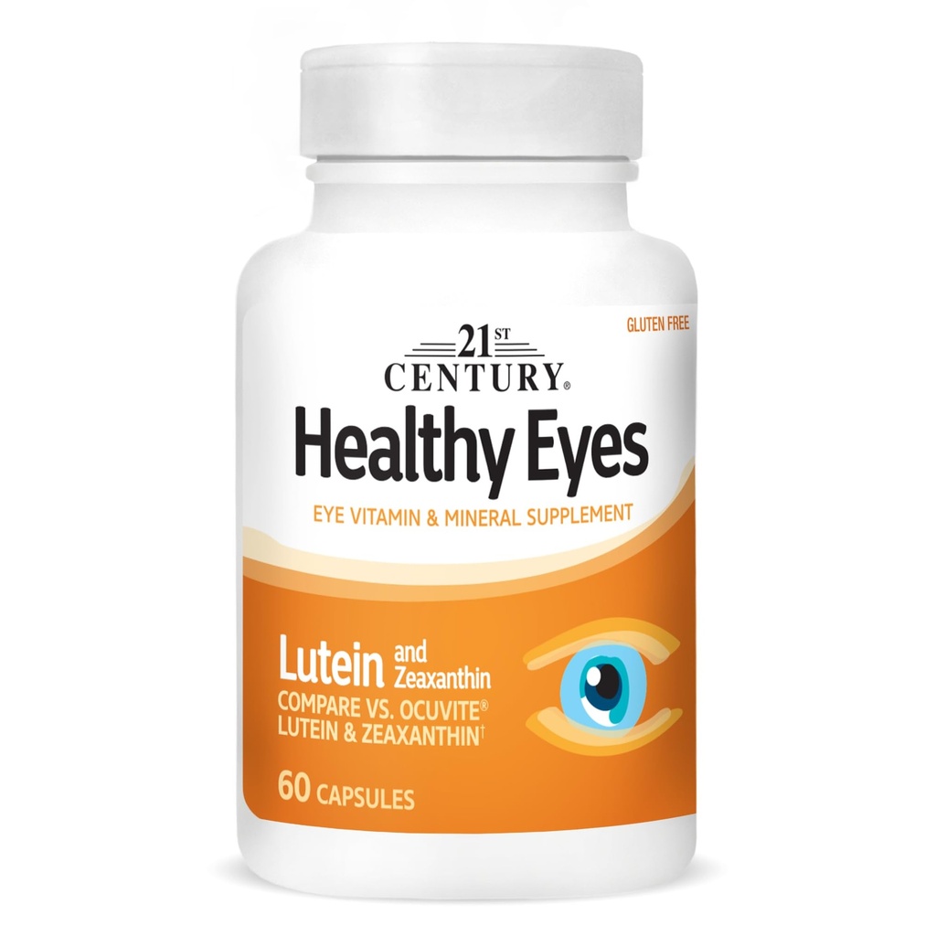 21st Century Healthy Eyes Lutein et Zeaxanthin Capsules, 60 Comte (27454)