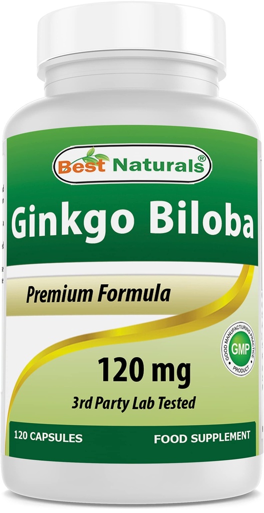 Best Naturals Ginkgo Biloba 120 mg 120 Kapseln