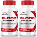 (2 Pack) Hemagenix Kapseln, Hemagenix Advanced Blood Support Formula, All Natural Supplement to Maintain Healthy Levels, Extra Strength Pills for Overall Wellness, Official Reviews (120 Kapseln)