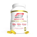 Granite Pristine Omega-3-Ergänzung, 2000 mg Norwegische Fischöl-Ergänzungen mit EPA & DHA, unterstützt Gelenk, Herz, Gehirn, & Stimmung, Sustainable Sourced, Reinheit getestet (60 Softgels)