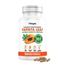 Papaya Fruit Enzyme Kapseln für Verdauung, Bloating Relief, Immununterstützung für Männer und Frauen - 1500mg Bio Papaya Pulver pro Servierung - 180 Veggie Kapseln - Non-GMO, Glutenfrei, Vegan-Friendly