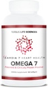 Cardia 7 Herz-Gesundheit Omega 7 - mit patentierten bewährten gesäuberten Omega 7 Fettsäuren - keine Fische Smell oder Burp-Back - 60ct Soft Gels