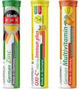 T&D German Immun Boost Package 60 portions - Vegan, Zéro Sucre - Boissons comprimés effervescents - Vitamine C, Zinc, Multivitamine Pharma - Fabriqué en Allemagne