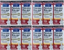 (12 pack) Nasal Relief Spray, 12 Stunden Pump Mist (Oxymetazolin HCL) 0,5 fl oz