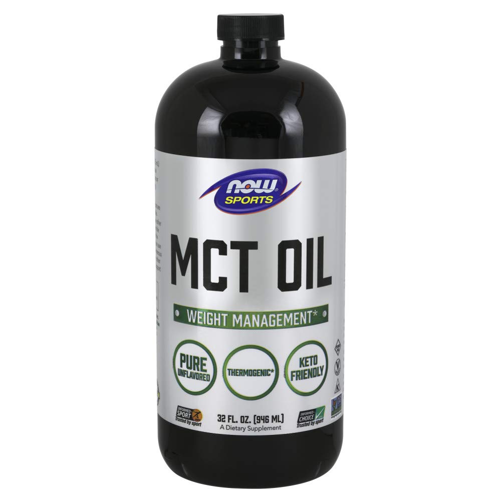 MAINTENANT Aliments MCT 100% Huile, 32 fl oz