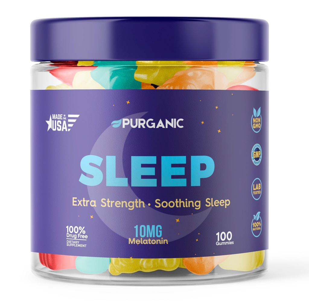 Mélatonine Gommies pour le sommeil - 100ct