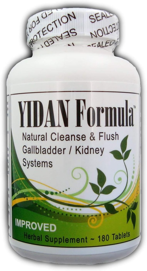 Gallbladder & Nierenreiniger. Lösung & Flush Ergänzung für Gallstone und Kidney Stone Lösen mit einer einzigartigen proprietären Formel. 180 Tabletten.