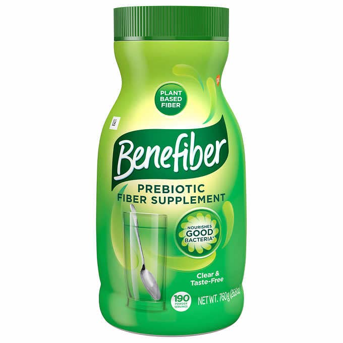 Benefiber Fiber Supplement Powder 190 Servierungen - Zuckerfrei-Gratz Frei 722 Gramm (25,5 oz.)