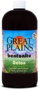 Bentonite de Yerba Prima Great Plaines - 32 oz - Supplément naturel de nettoyage en argile liquide - Bouteille en plastique sans BPA