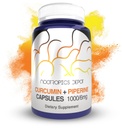 Nootropics Depot Curcumin + Piperin Kapseln | 1000mg Curcumin + 6mg Piperin | 60 Graf