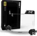 Nxtrnd VZR3 Fußball Visor, gebogene Linsentechnologie, Passt Erwachsene & Jugend Fußball Helme