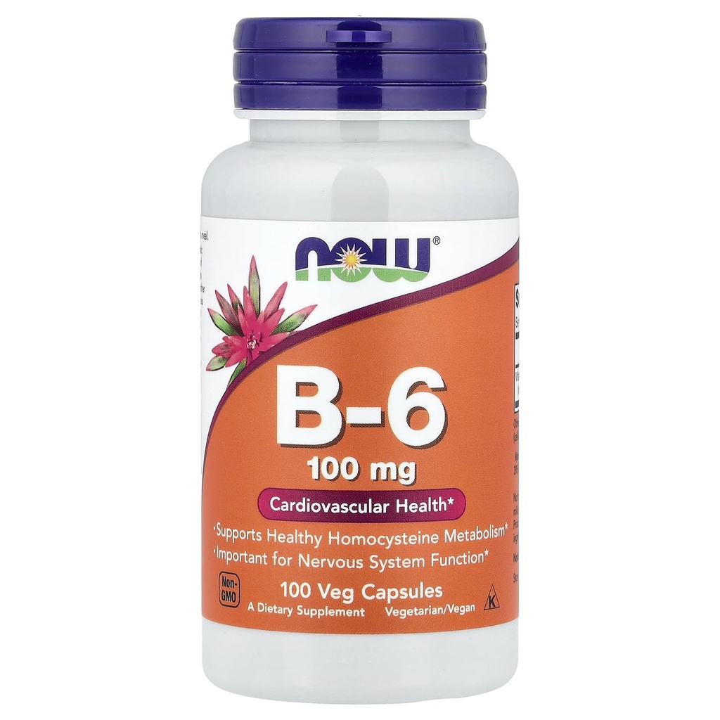 Jetzt Lebensmittel B-6 100mg 100 Kapseln