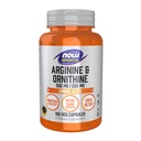 JETZT Sporternährung, Arginin & Ornithin 500/250 mg, Aminosäuren, 100 Veg Kapseln