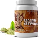 CHIMERA All-in-One Protein & Pre-Workout Pulver - 36g Protein, 3g Kreatin, Non-GMO, Sugar-Free, Low Sodium, Natürliche Koffein aus Matcha, keine künstlichen Geschmacksrichtungen