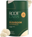 Mushroom Gummies | Nein Hinzugefügt Zucker | Lions Mane, Reishi, Cordyceps | Natürliche Pilzmischung | Non-GMO | Pflanzenbasierte | 300 mg | 60 Gummie