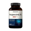 NatureBell Huperzine A 400mcg Par Serving, 240 Capsules, (Huperzine A Supplément)