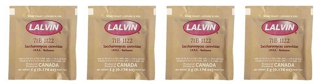 Lalvin 71B-1122 Hefe (Multi, Fоur Paсk)