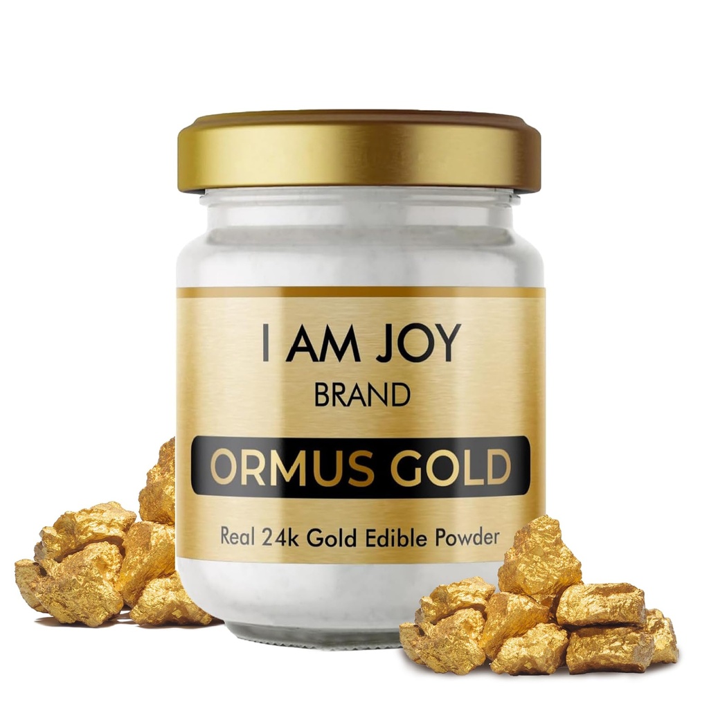 Ich bin Joy co. Pure Ormus White Gold Powder Monoatomic M-State 24k 99,99% | Kein Kunststoff, kein Lye, keine Farbstoffe, keine Füllstoffe | 22 Gramm