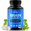 Gehirn-Code Nootropic Brain Ergänzung für Gedächtnis und Fokus | Unterstützt kognitive Gesundheit und psychische Klarheit, Enhance Konzentration | 90 Kapseln
