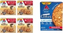 Atkins Soft Baked Energy Bars, Blueberry, 15g Protein,2g Zucker, Ausgezeichnet Source & Peanut Butter Protein Cookie, Protein Dessert, Rich in Fiber, 3g Net Carb, 1g Zucker