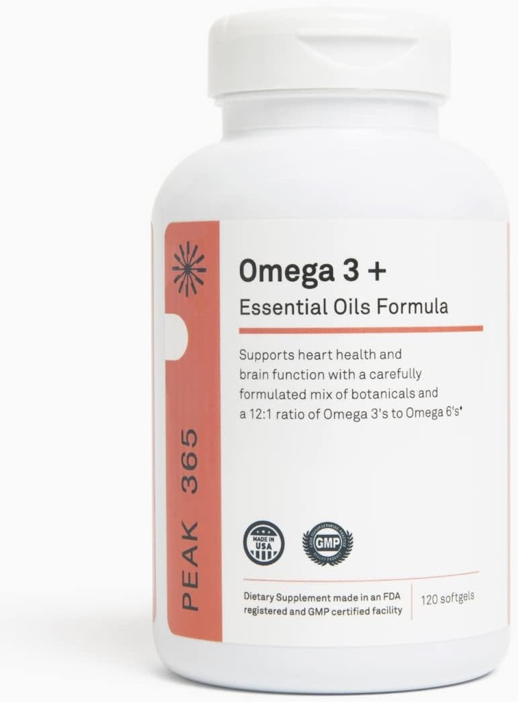 Ätherische Öle | Pure Molecularly Distilled Fish Oil | Ergänzungen mit 12:1 Omega 3's/Omega 6's Ratio | Body Language Vitamin Company Unterstützt von 30+ Jahre der Forschung |