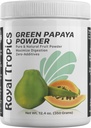 Royal Tropics Green Papaya Powder. Enzyme für Verdauungsunterstützung.