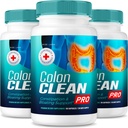rize labs Colon Clean Pro Capsules, Colon Clean Pro All-Natural Pillen zu lindern Bloating, Colon Clean Pro Advanced Formula for Gut Health, ColonClean Pro Supplement (180 Kapseln) (Pack von 3)
