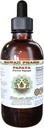 Papaya Extrait liquide sans alcool, Papaya biologique (Carica Papaya) Feuille séchée Glycérite supplément à base de plantes naturelles, Hawaii Pharm, États-Unis 2 fl.oz
