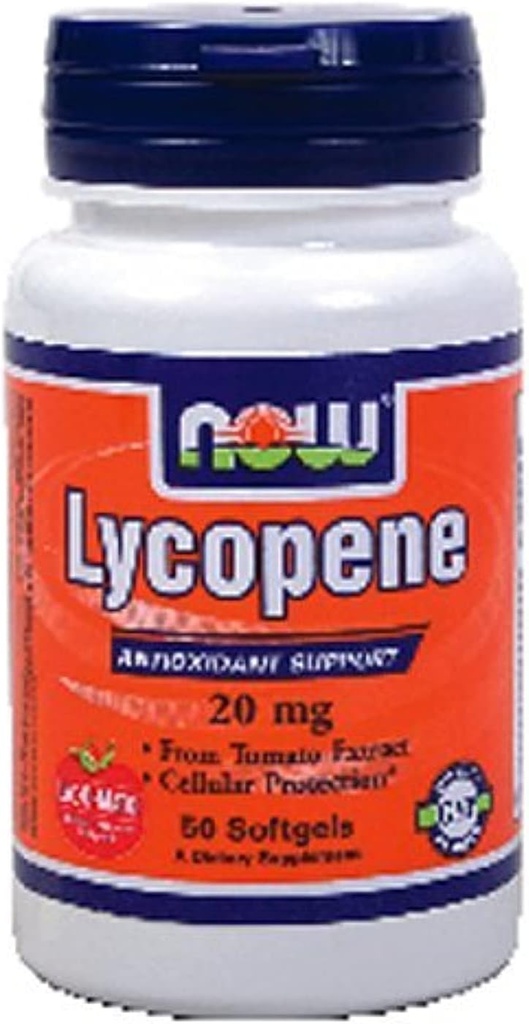 Now Foods Lycopene, 50 softgels / 20 mg ( Multi-Pack)