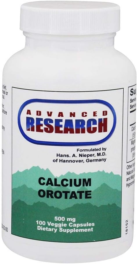 Dr. Hans Nieper Calcium Orotate Kapseln, 100 Zähler