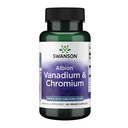 Swanson Albion Vanadium chélaté et Chrome 60 Capsules de Veg