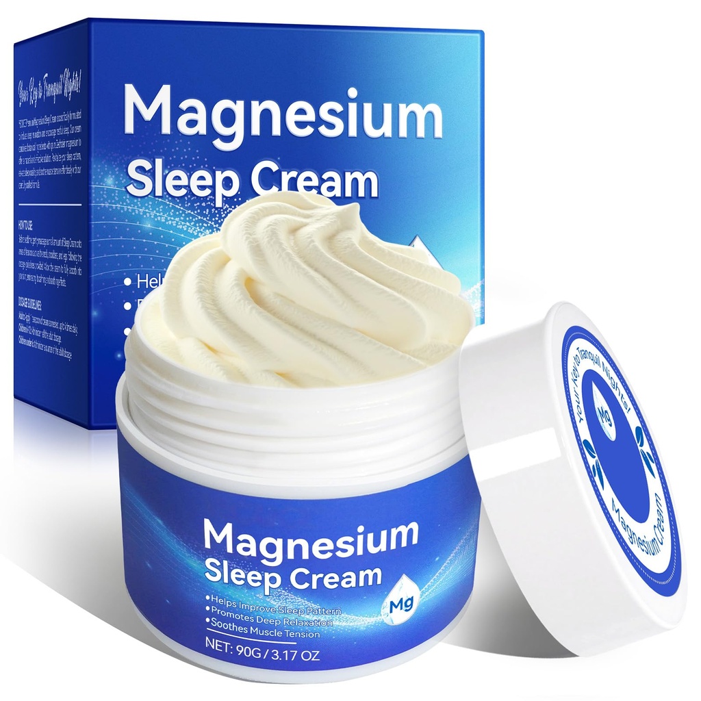 Magnesiumöl für Füße, topische Magnesiumcreme, hohe Konzentration Echter Zechstein