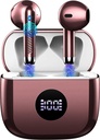 Wireless Earbuds, Bluetooth 5.4 Ear Buds LED Power Display Kopfhörer Bass Stereo, Bluetooth Earbuds in-Ear Noise Cancelling Mic, 40H Playback Mini Case IP7 Wasserdichte Sportgeräte für Android iOS