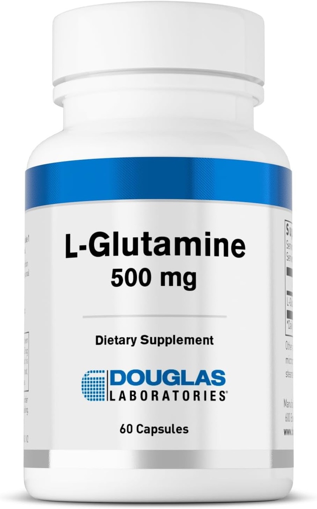 Douglas Laboratories L-Glutamin | Unterstützt Struktur und Funktion des Gastrointestinals (GI) Tract and Immune System | 60 Kapseln