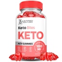 Justified Laboratories Keto Bites Keto ACV Gummies Advanced Formel 1000MG Keto Bites Keto Gummies Apfel Apfelessig geformt mit Granatapfelfettsaft Pulver B12 Vegan Non GMO 60 Gummys
